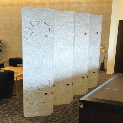Antistatic Divider Single Piece , Polyester Acoustic Shield , Customized Office Partition