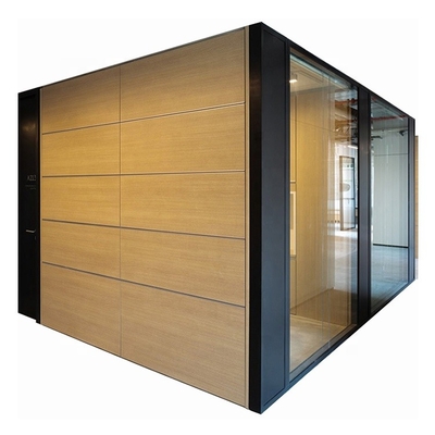 EUROPEAN quick installation and relocatable modular aluminum partition wall for office building