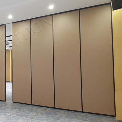 Good Quality Traditional Commercial Hotel Room Office Sliding Partition Soundproof Conference Room Operate Panel Movable Wall Sliding Door