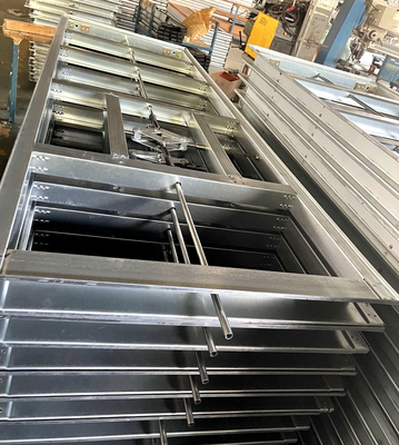 Modern Steel frame and face movable partition wall for office and multi-function hall