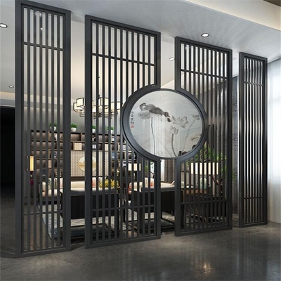Chemical Living Room Screen Interior Partition Wall Living Room Divider Stainless Steel Screens For Luxury Villa Decoration
