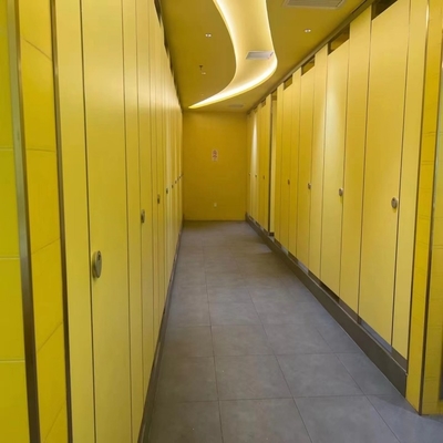 Modern Fu Sheng home school wood grain toilet aluminum honeycomb partition
