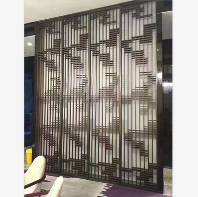 New classic/postmodern multifunctional stainless steel room divider partition wall decoration background panel