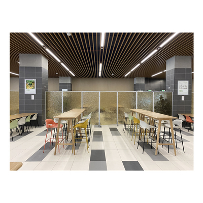 Modern Bfom Decorative Resin Panel PETG Partition Architecture Decoration Materials
