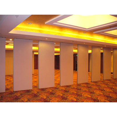 Durable And Easy To Use Portable Outdoor Raw Mobile Wall Hotel Room Partition Conference Room 65mm MDF Office Partition Without Wheel
