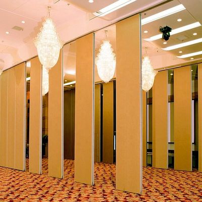 Traditional Acoustic Folding Sliding Acustic Partitions Sliding Parking Partition For Hotel